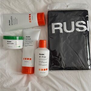 NEW RUSK Professional Styling Bundle + Salon Cape | Full Size | $110+ Retail